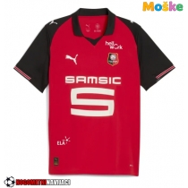 Moške Nogometnih dresov Stade Rennais Domači 2025-26 Kratki rokavi